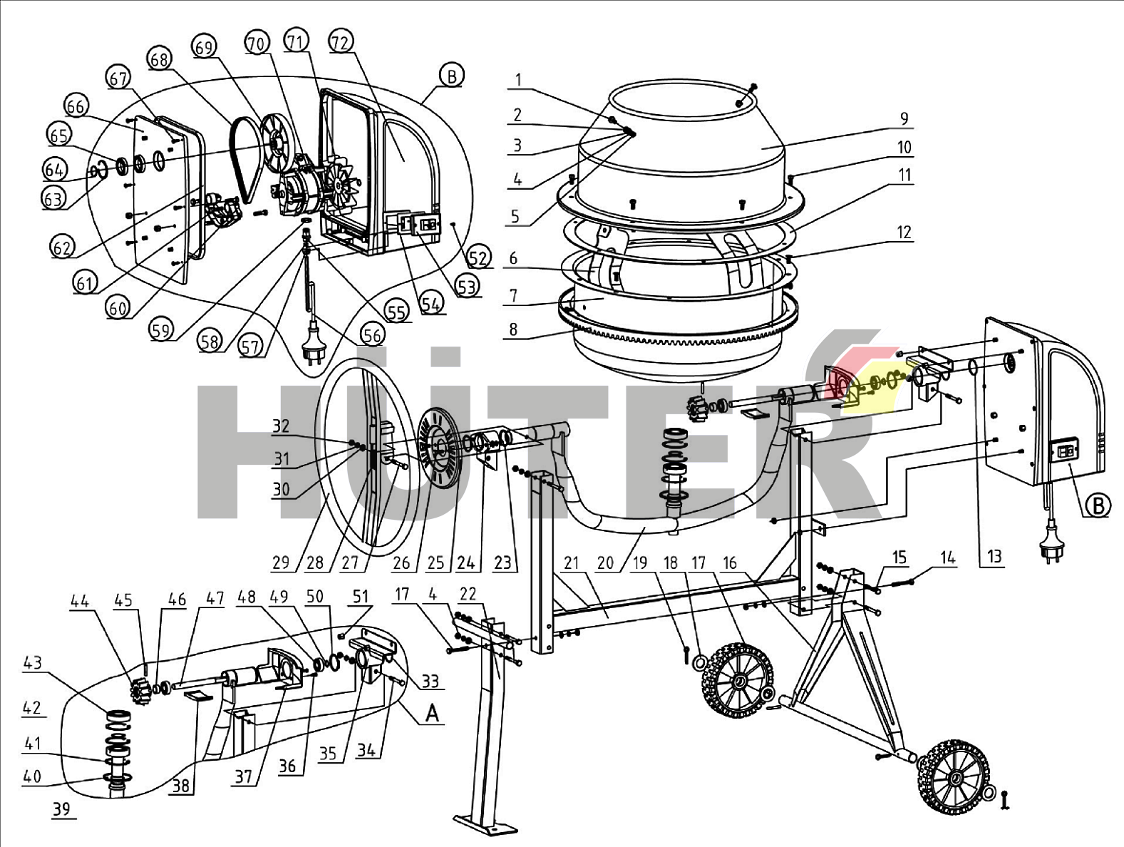 БМ-100-130 Вихрь EVL 74/1/2