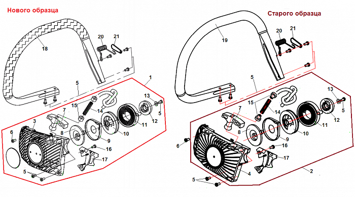 6 СТАРТЕР  БЕНЗОПИЛА CHAMPION 142-16